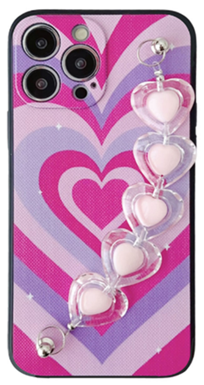 Walmart cute love heart iPhone 12 Pro-12 Pro Max Case-Women Fashion Girls pink case